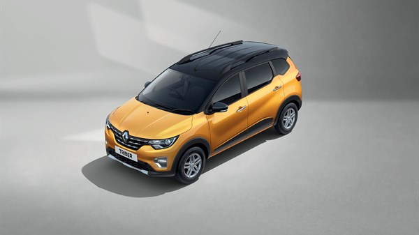 Renault Triber Honey Yellow